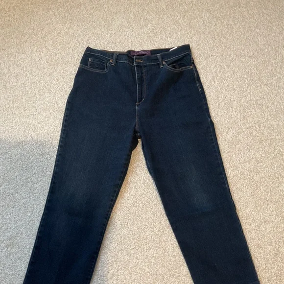 Mondetta Black Yoga Pants with Gray Waistband - Picture 7 of 7